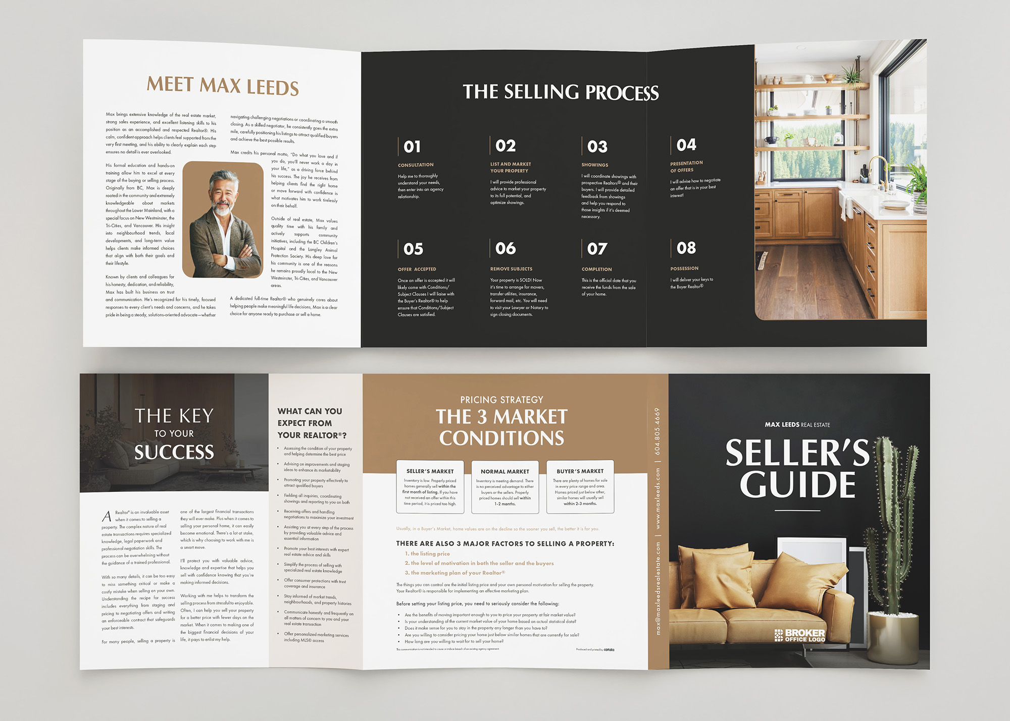 Real Estate Agent Buyer Guide Trifold