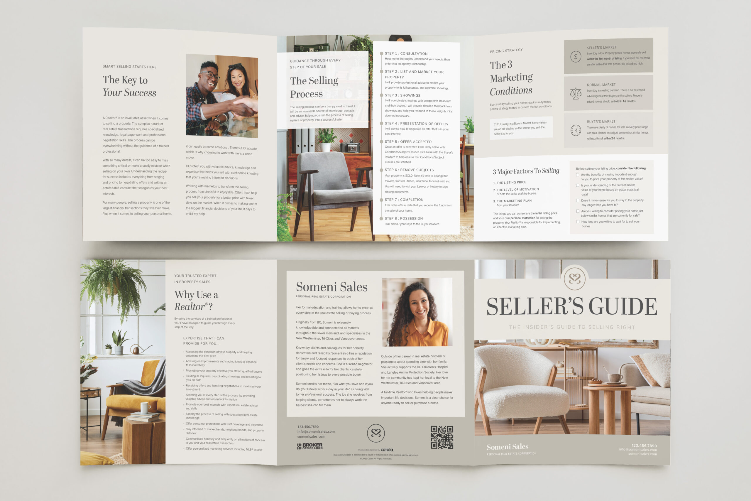 Real Estate Agent Buyer Guide Trifold